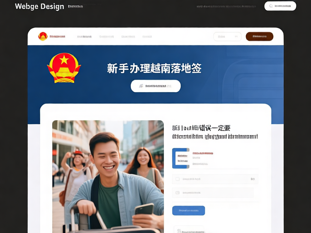 越南机场领取签证