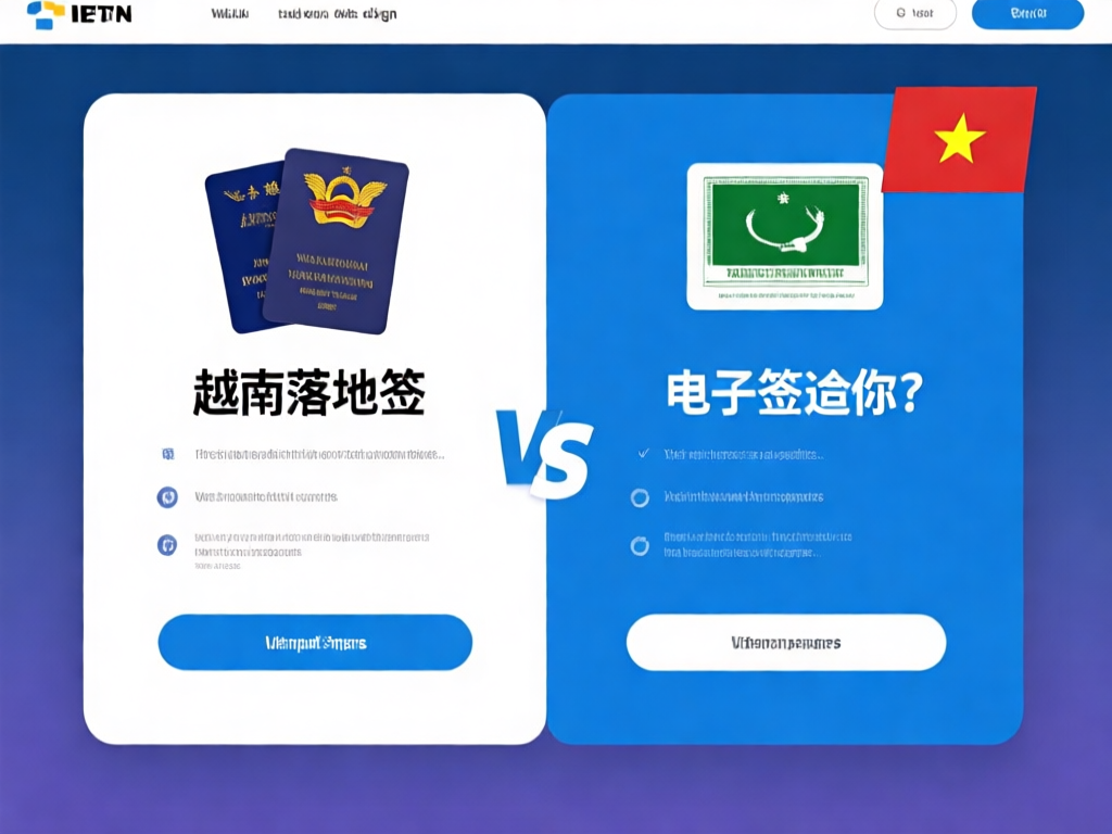 越南电子签证示例